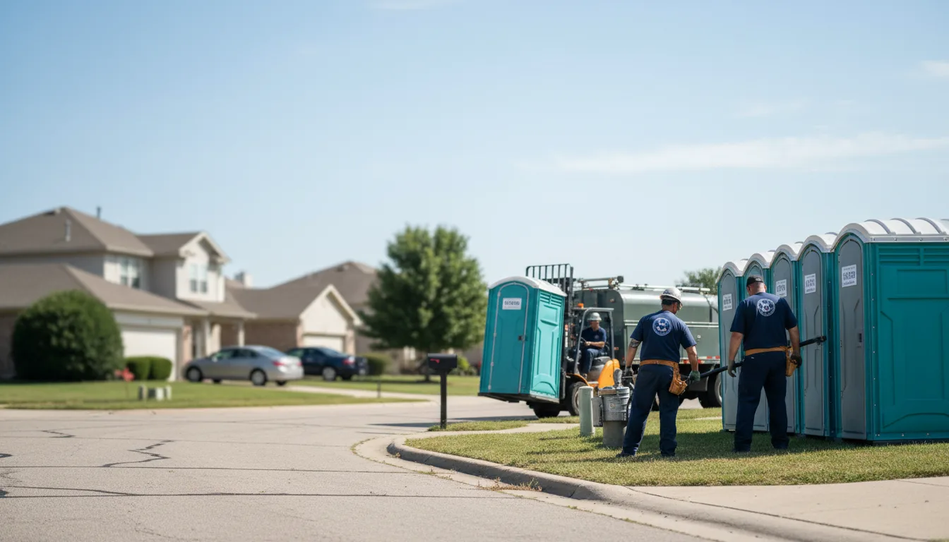 Porta Potty Rental in White Heath, IL near me